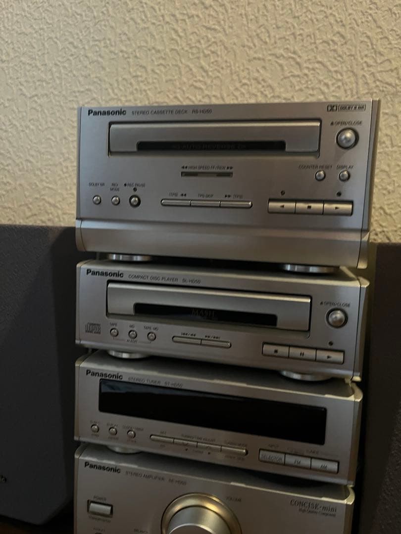 Panasonic SC-HD50 Concise Mini System Full Set CD Cassette Tested