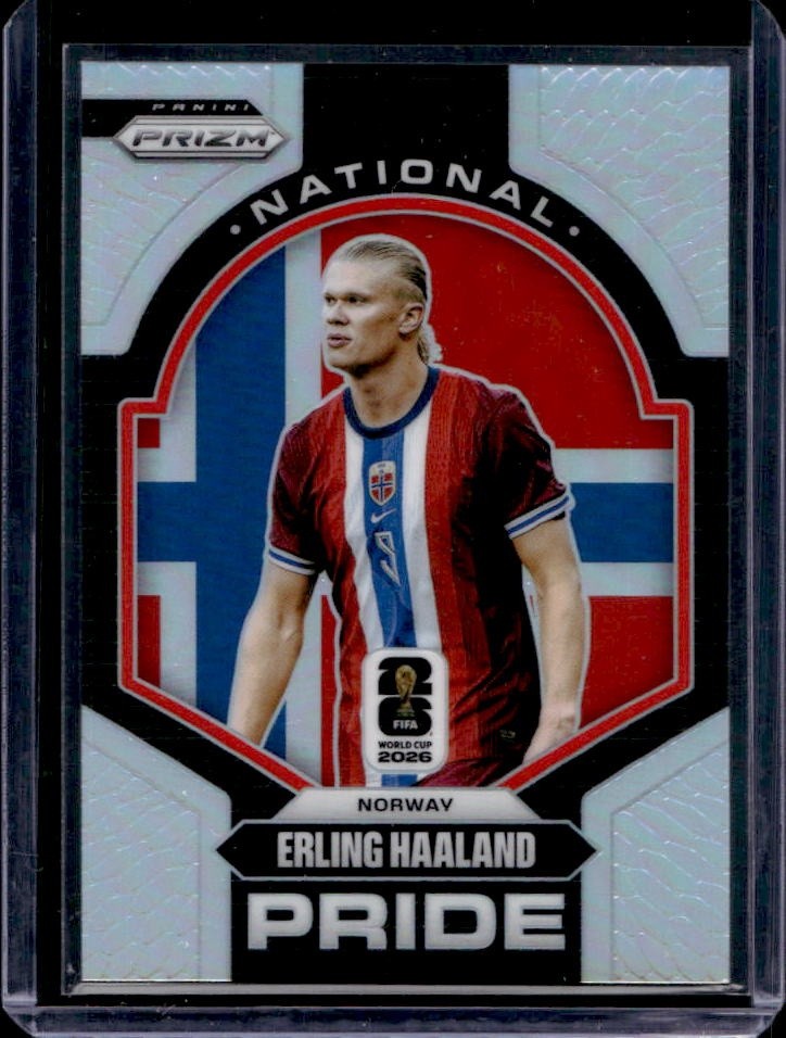 2026 Panini Prizm World Cup Erling Haaland National Pride SSP #18 Norway
