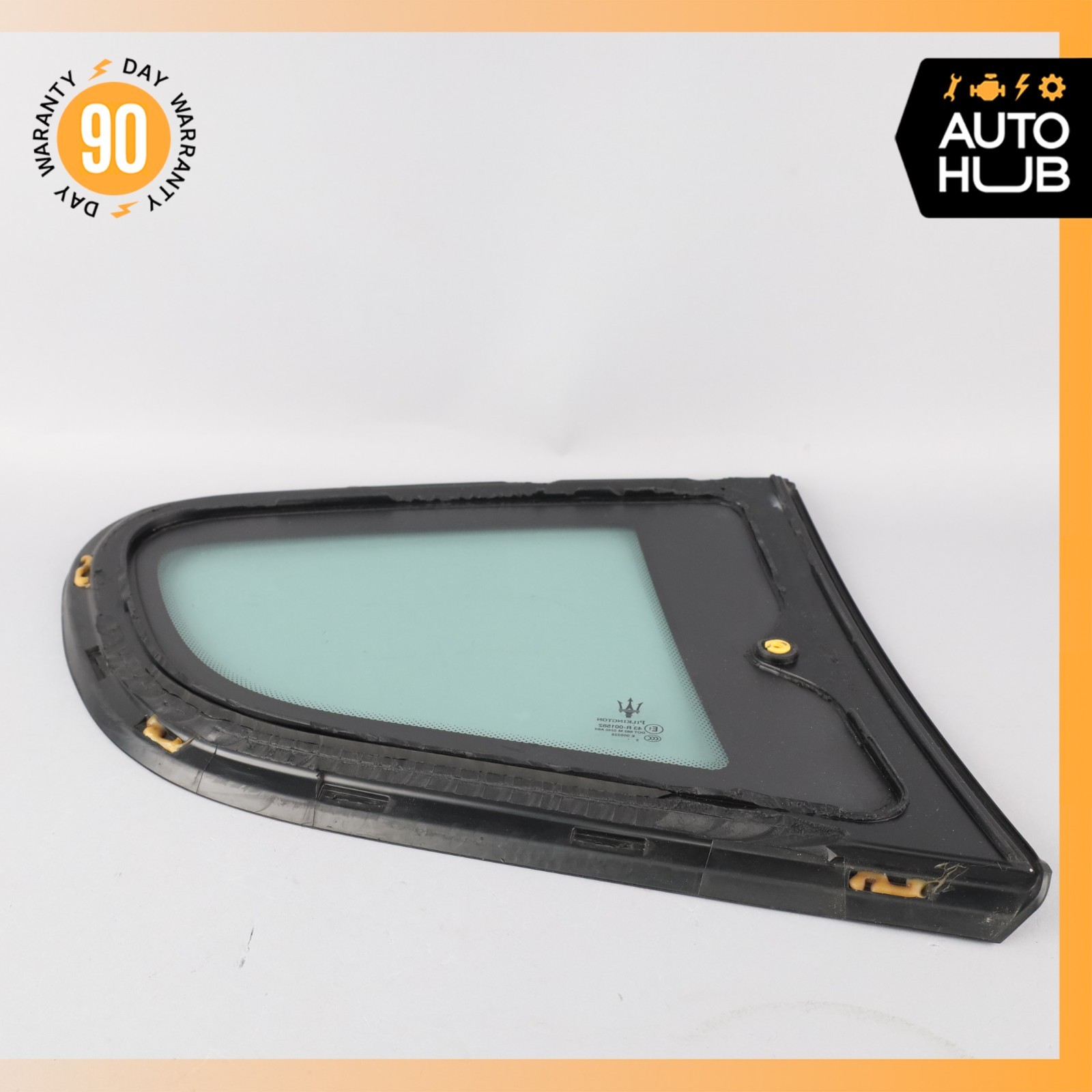 Maserati GranTurismo M145 Coupe Rear Left Side Quarter Window Glass OEM 60k