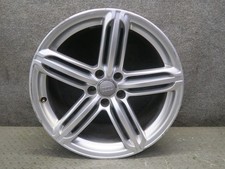 08-17 AUDI A5 S5 R19" FACTORY ALLOY WHEEL RIM 19x9J ET33 SILVER 8T0601025T OEM
