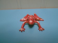 MICRO MINI PINK SPOTTED FROG 1.25" RUBBER FIGURE UNBRANDED MA1046B 