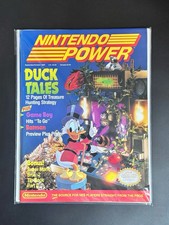 🔥Nintendo Power Magazine # 8 DuckTales NES 1989 Sept / Oct Vintage - NM Rare