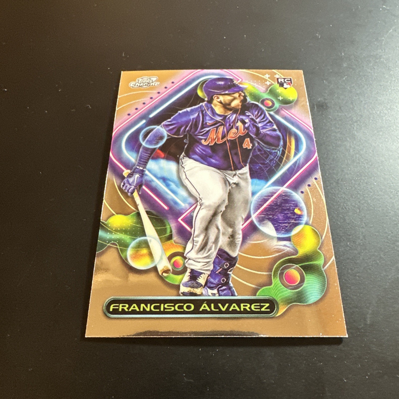 2023 Topps Chrome Cosmic Francisco Alvarez RC Rookie #179 - New York Mets