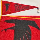 1960’s Vintage Atlanta Falcons Georgia NFL Football Pennant 11.5x29.5 — photo 1