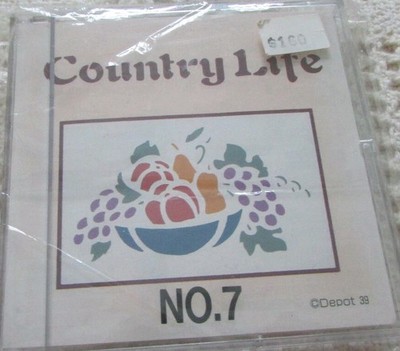  Emb Card #7 COUNTRY LIFE Bernette Deco Brother Babylock Simplicity NEW/SEALED