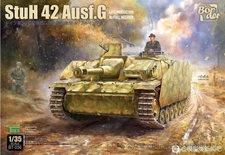 StuH 42 Ausf. G Late Production w/full interior Border Model  BT-036 skala 1/35
