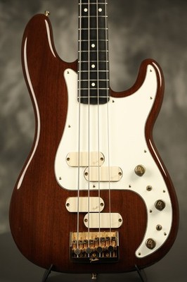 1983 Fender Gold Elite II Precision Bass Walnut | eBay