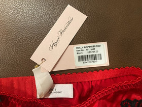 Agent Provocateur Molly Pink Silk Suspender AP4 Large NWT $195