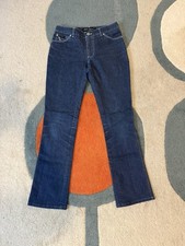 Betsey Johnson Mid-Rise Boot Cut Jeans Dark Wash Size P