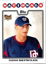 2008 Topps - Ross Detwiler #92 (RC)