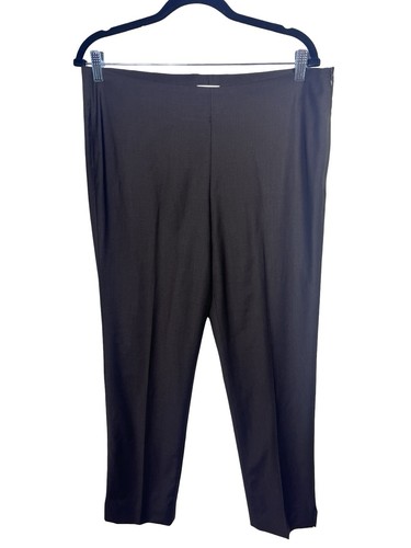 Brunello Cucinelli Virgin Wool Lycra Pants Size 10 Made In Italy Quiet Luxury - Picture 2 of 9