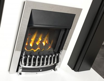Valor Allure Volltiefe Konvektor Gaskamin Vollverkleidung Chrom - 05945RCA4 FERNBEDIENUNG