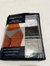 GapBody 5 Pack Organic Cotton Bikini XS Fasion Pack