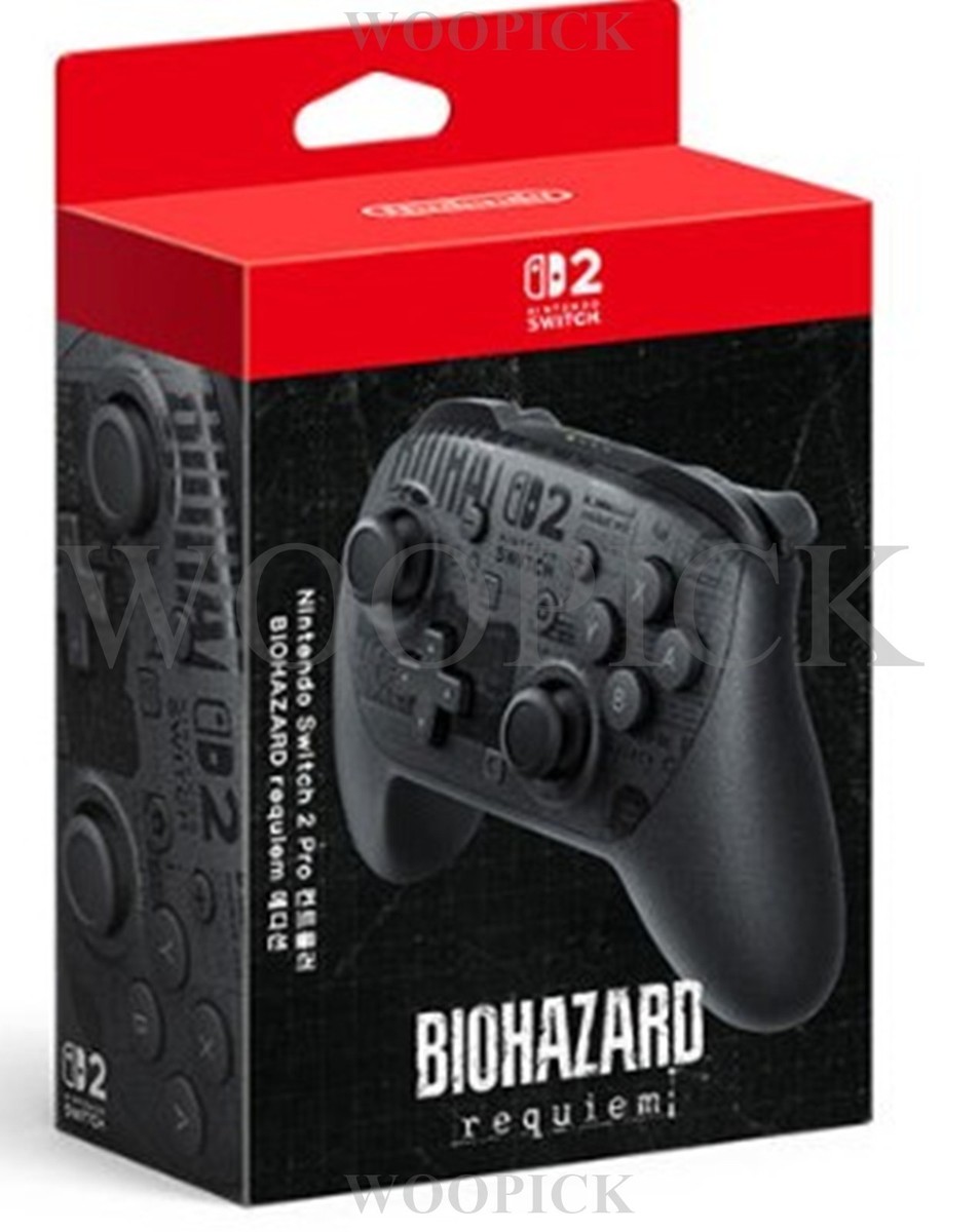 Nintendo Switch 2 Pro Controller Resident Evil Biohazard 9 Requiem