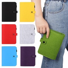 Stationery Office Supplies Ring Binder Felt Notebook Felt Shell Portable Diary