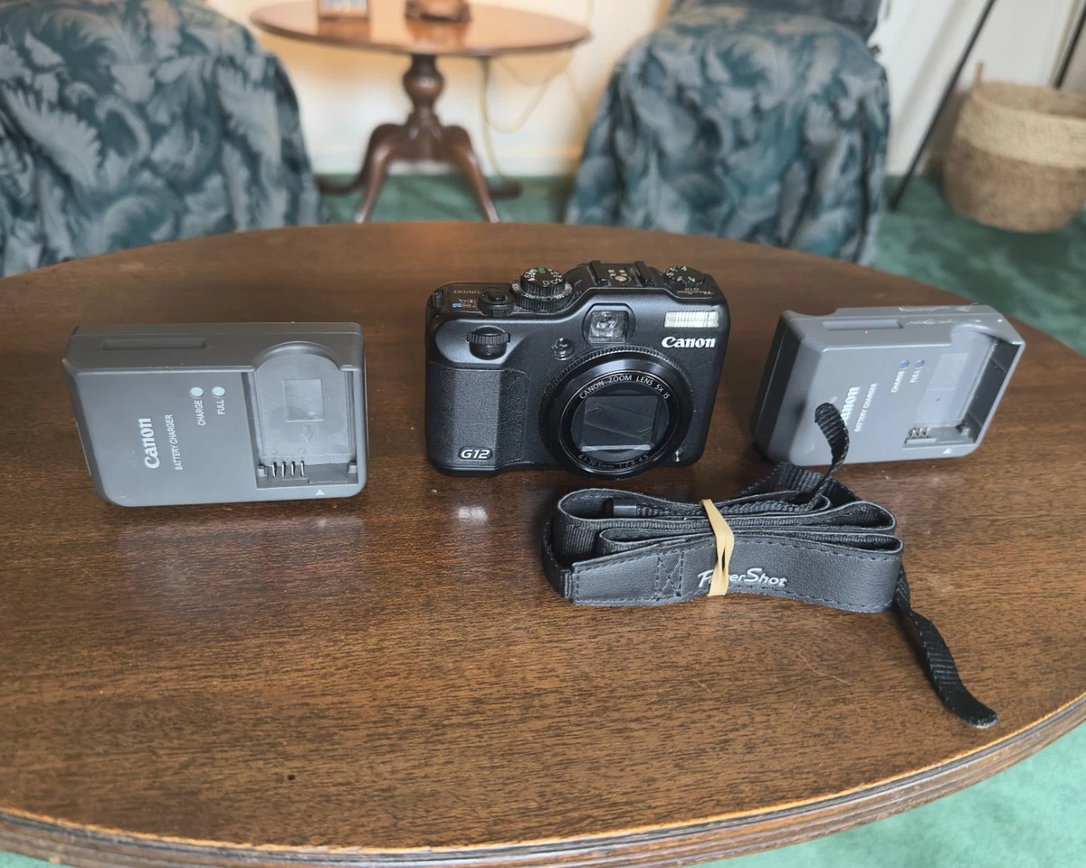 Canon PowerShot G12 Digital Cameras 10-11.9 MP Maximum Resolution