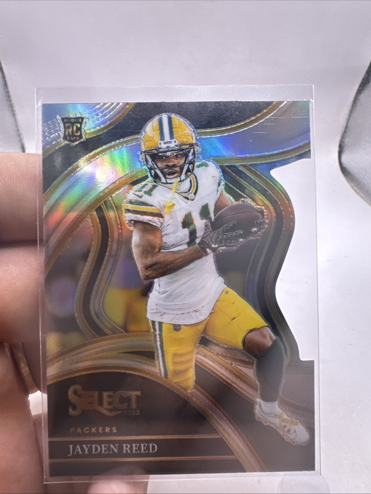 2023 Panini Select - Club Level Jayden Reed #258 Silver Prizm Die-Cut (RC)!!
