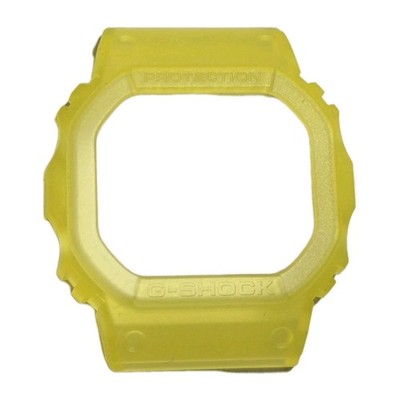 Genuine Casio Replacement BEZEL for G SHOCK DWE5600JB-1A9 DWE5600JB CLEAR YELLOW