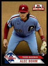 2021 Topps National Baseball Card Day Gift with Purchase Alec Bohm Rookie. rookie card picture