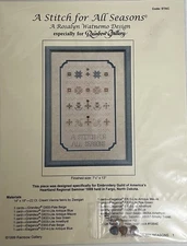 A Stitch For All Seasons, ROSALYN WATNEMO for RAINBOW GALLERY 1999