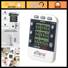 3-Channel Timer Counter Countdown Clock for Darkroom Film Processing Equipment