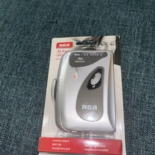 Vintage RCP-268 FM Radio  Cassette Player w/ Headphones New sealed