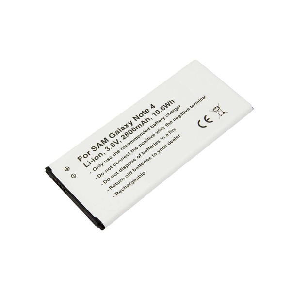 Avizar, Kompatibler Galaxy Note 4 Li-Ion Batterie 3,8V 2800Mah Nfc-image