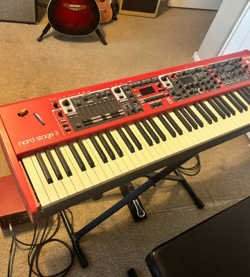 Nord Stage 3 Hammer Action 76 Key Portable Piano/Keyboard