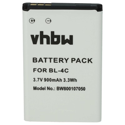Akku für BLU T278X Zoey 2 T276T Q170W Samba TV Jenny 2 Q170T 900mAh