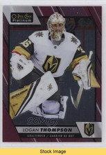 2023-24 O-Pee-Chee Platinum Matte Pink Logan Thompson #166 READ 1e7g