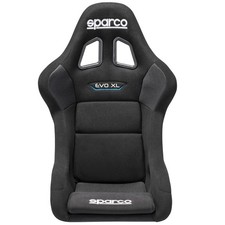 Sparco Evo XL QRT Fibreglass Race/Rally Competition Seat, Black
