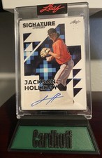 🥊Jackson Holliday #D 1/1  Auto Rookie Card 2023 Leaf Signature Series Orioles
