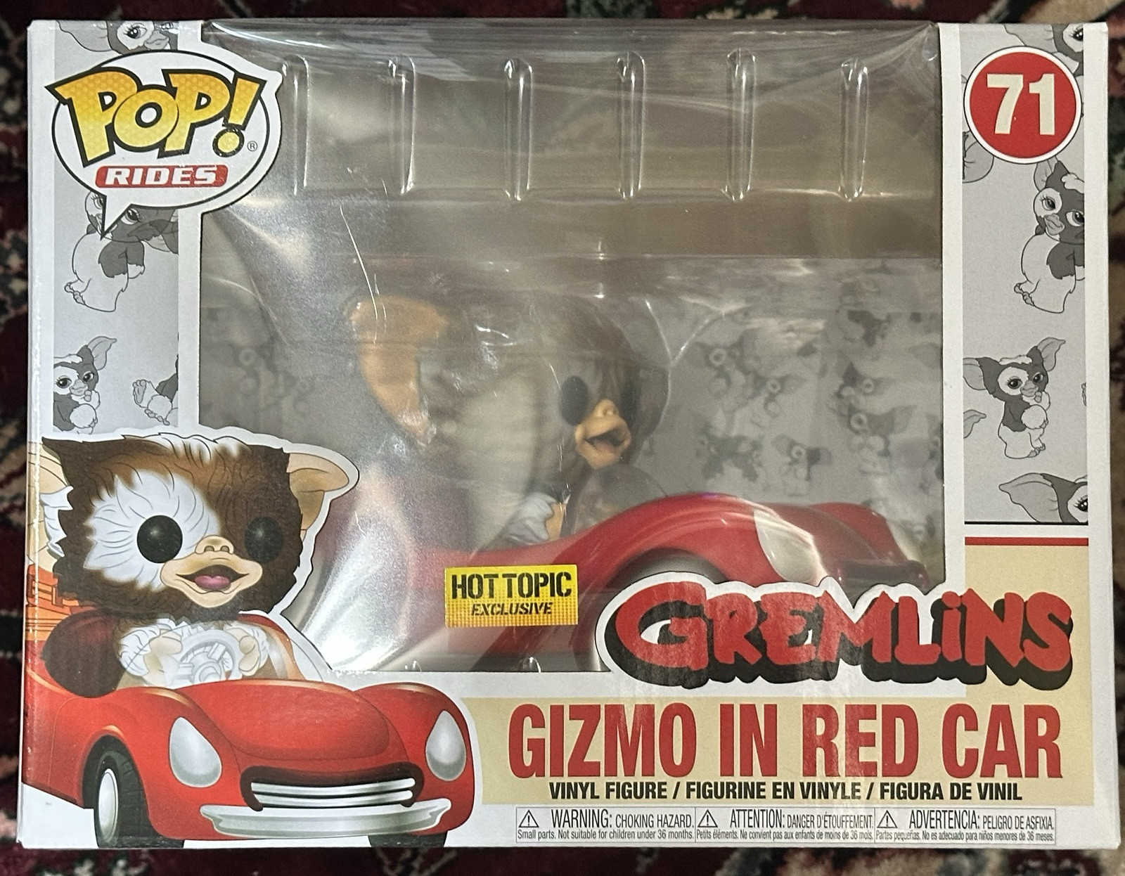 Figurine Pop Gizmo in red car (Gremlins) #71 pas cher | Figurine Pop Figurine Pop Gizmo in red car (Gremlins) #71 pas cher | Figurine Pop