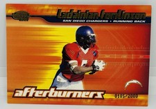 2001 Invincible LaDainian Tomlinson RARE Rookie RC Afterburners /2000 Chargers
