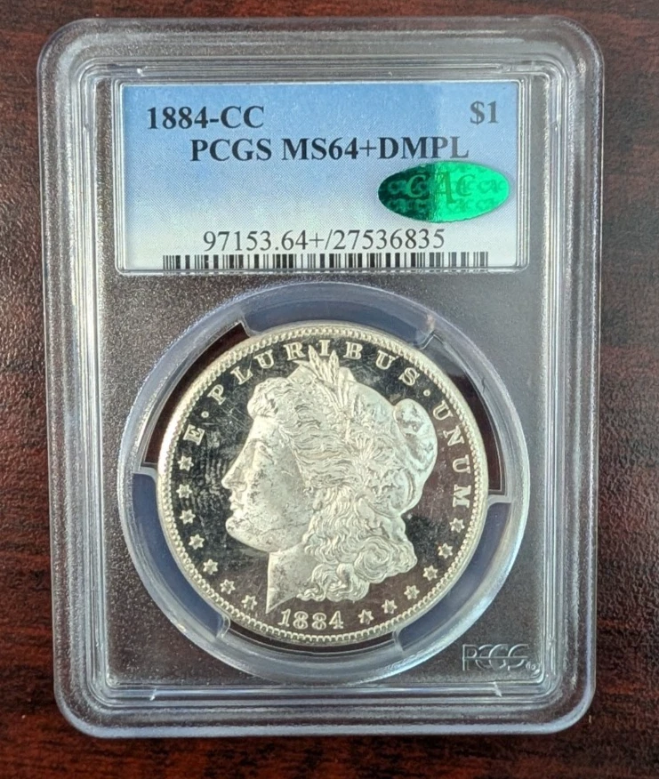 Carson City Grade MS 64 1884 Year Morgan US Dollars (1878-1921