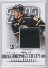 2013 ITG Draft Prospects Game-Used Silver Jersey /110 Nikita Zadorov #M-23 w0w