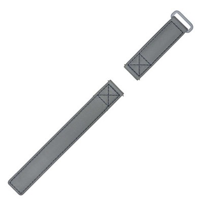 Grey Hook & Loop Watch Band 20mm
