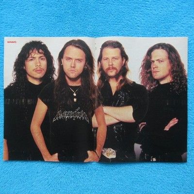 METALLICA POSTER BRAVO 2 Seiten Roxette