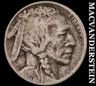 1916-S Buffalo Nickel- Porous- Semi Key Better Date No Reserve #J2059