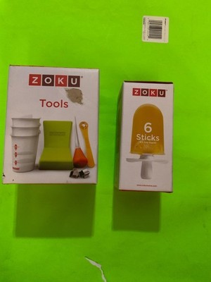 zoku set zomu quick pop maker set tools and sticks combo set