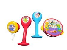 Kids Toddler Musical Instruments Mixed Lot of 4 Plastic Toys Fisher Price READ