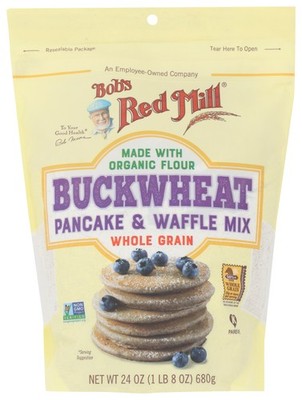 Buckwheat Pancake And Waffle Mix By Bobs Red Mill Organic Whole Grain