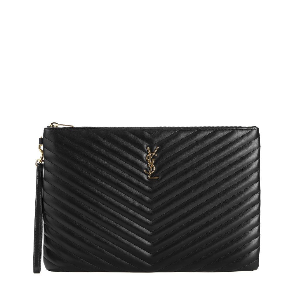 Borsa pochette Saint Laurent Matelassé 133648341