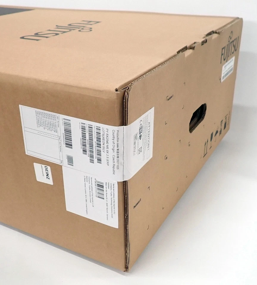 NEW Fujitsu Primergy RX2540 M5 Eight-Core Silver 4208 16GB RAM 8-Bay 2U Server - Image 4 of 4