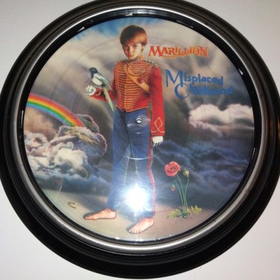 marillion picture disc misplaced chilld hood édition limité dans un cadre horlog