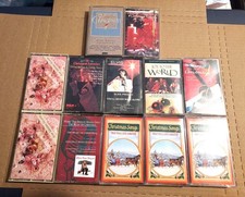Lot of 12 Christmas Cassettes - Elvis, Tony Bennett, Vince Gill, Kenny Rogers,