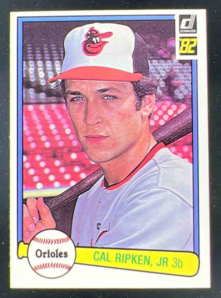 1982 Donruss #405 Cal Ripken Jr. RC