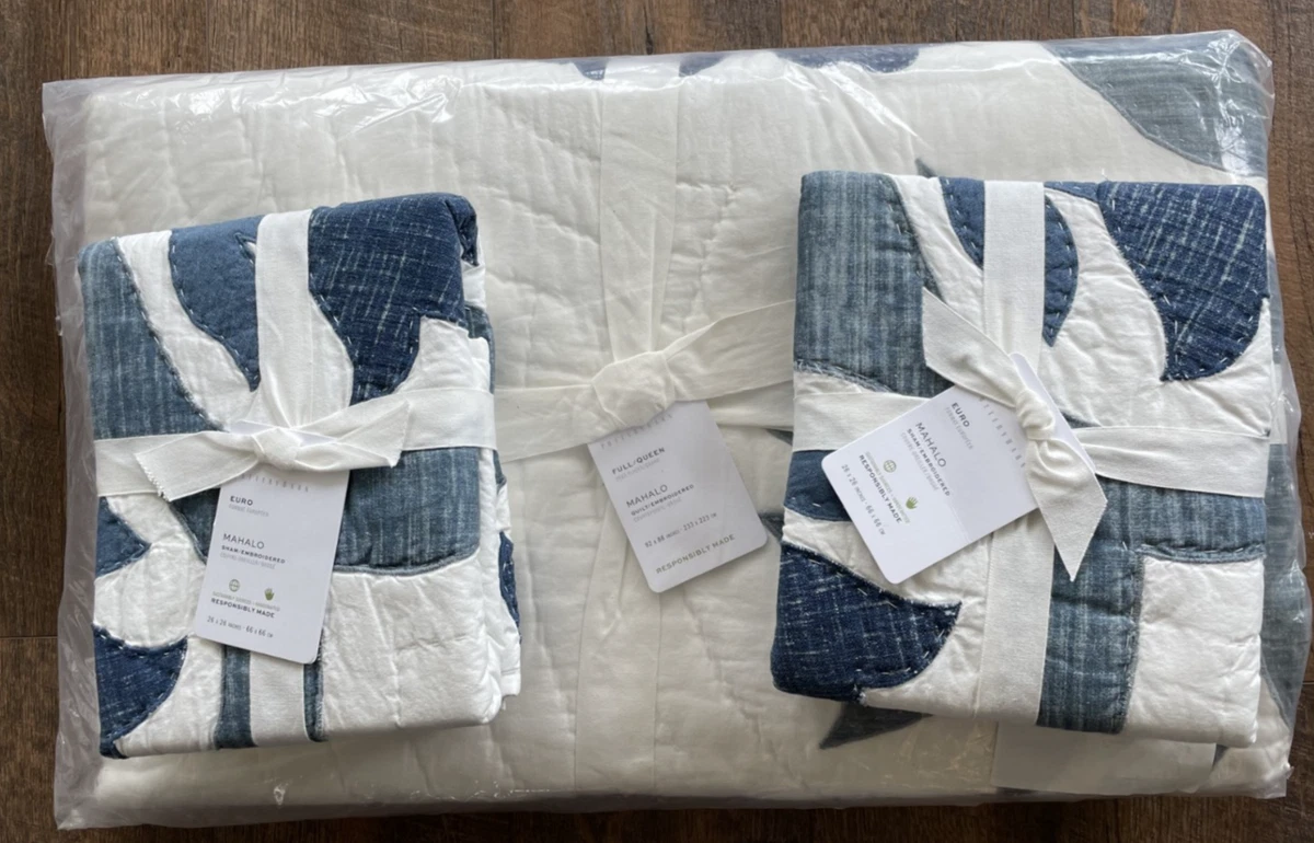 Pottery Barn Queen Blue Quilts, Bedspreads & Coverlets for sale | eBay