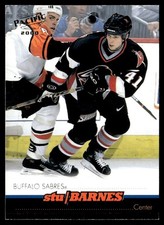 1999-00 Pacific Stu Barnes Buffalo Sabres #33