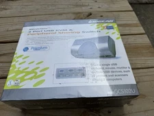 IOGEAR MiniView (GCS102U) 2 Port USB KVM & Peripheral Sharing Switch Brand New